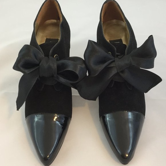 Kenneth Cole Suede & Patent Leather Pumps NEW - Picture 7 of 14